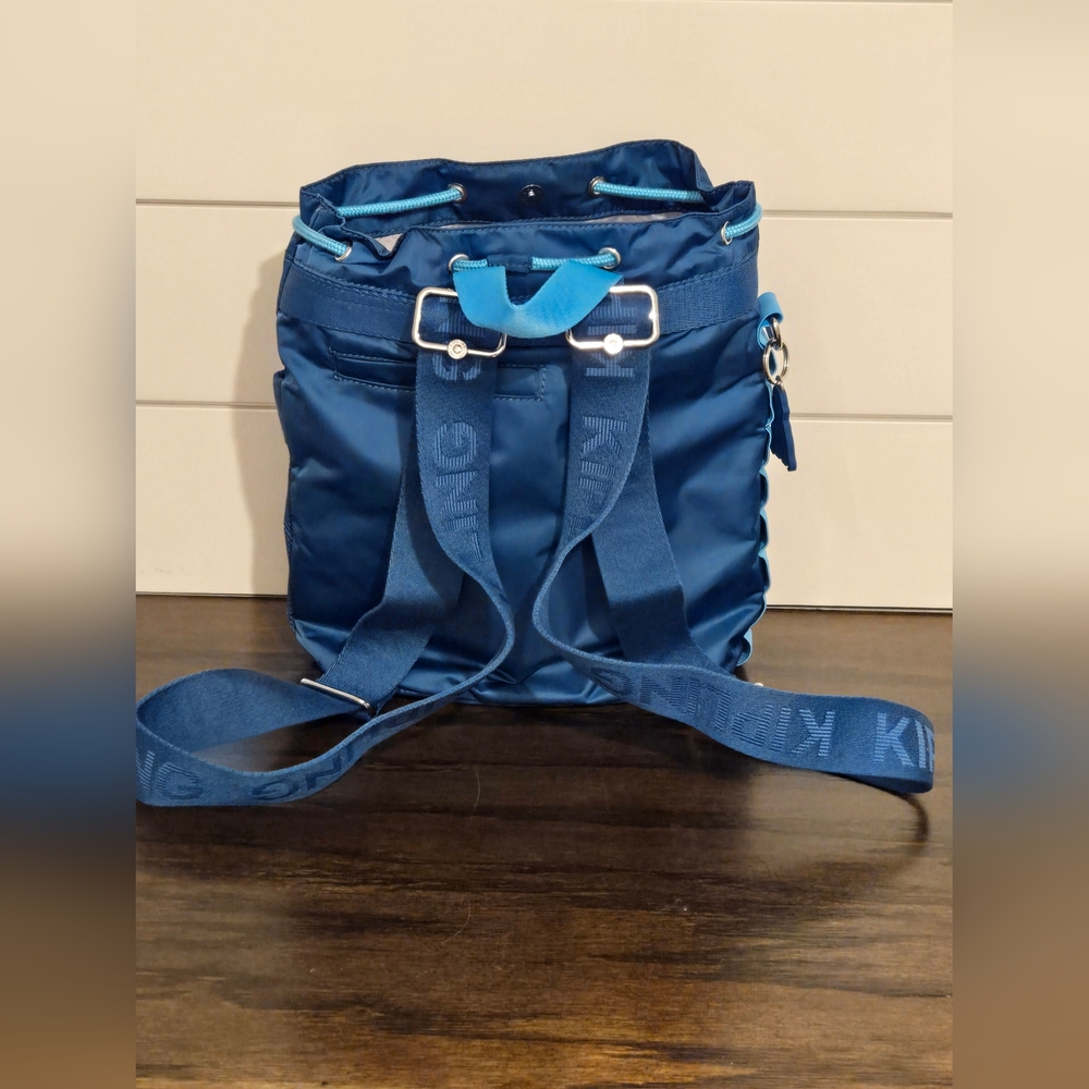Kipling Blue Backpack Durable Sporty Design - Picture 2 of 6